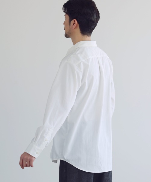 「SPU」 長袖シャツ S サックスブルー メンズ_画像8