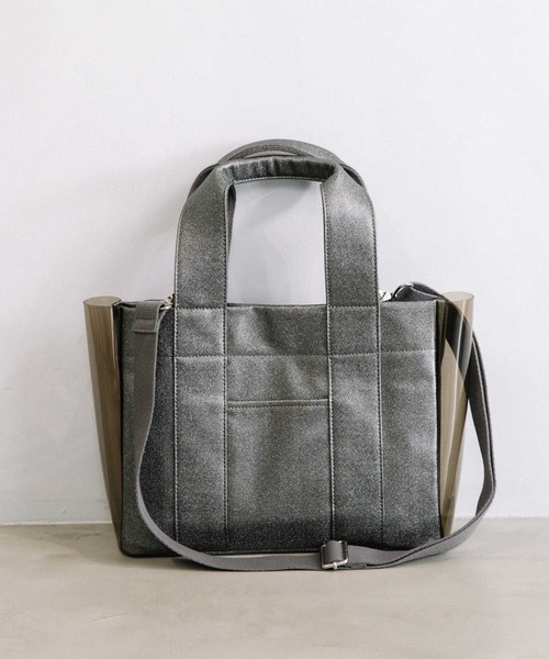 「MARECHAL TERRE」 2WAYバッグ FREE チャコールグレー レディース_画像2