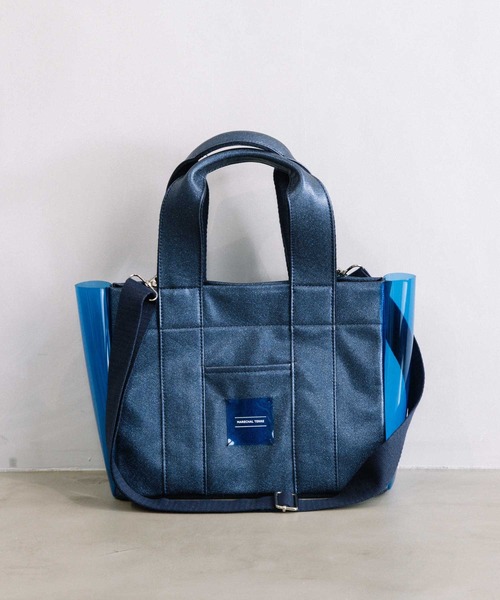「MARECHAL TERRE」 2WAYバッグ FREE チャコールグレー レディース_画像5