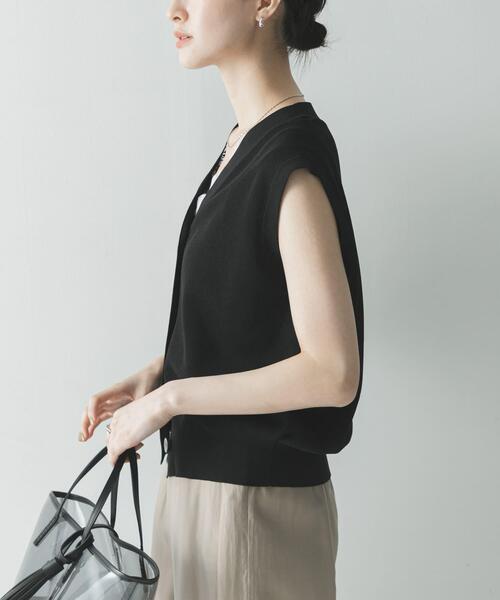 URBAN RESEARCH（アーバンリサーチ） ベスト ジレ 片畦ニットベスト