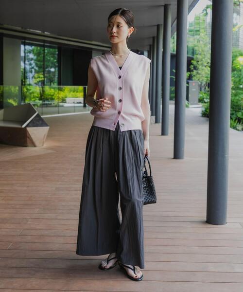 URBAN RESEARCH（アーバンリサーチ） ベスト ジレ 片畦ニットベスト