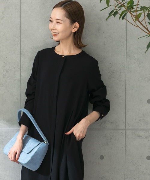 「URBAN RESEARCH ROSSO」 長袖ワンピース FREE グレー系その他2 レディース_画像3