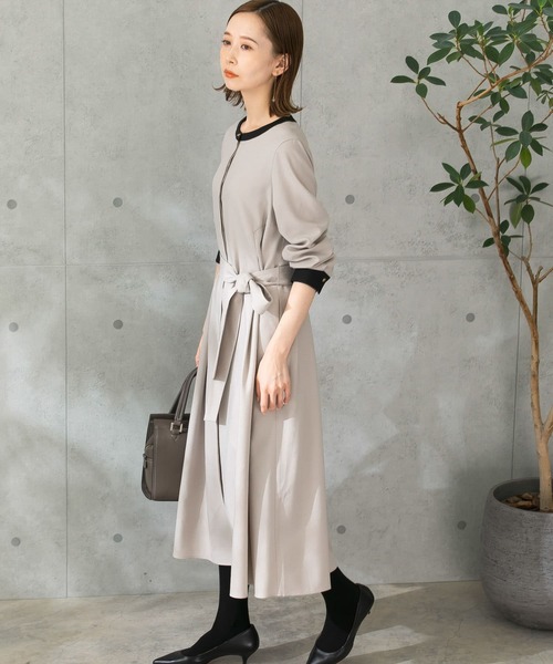 「URBAN RESEARCH ROSSO」 長袖ワンピース FREE グレー系その他2 レディース_画像7