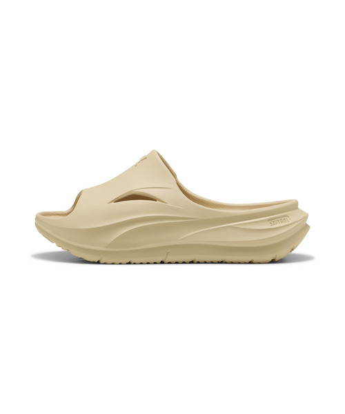 「PUMA」 サンダル 23.0cm スモークグレー メンズ_画像4