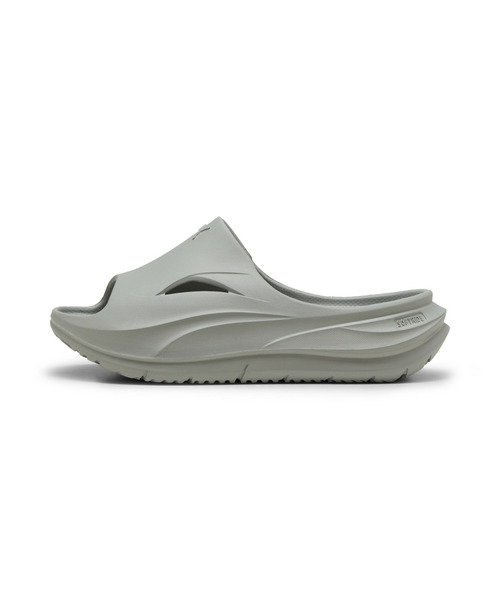 「PUMA」 サンダル 23.0cm スモークグレー メンズ_画像9