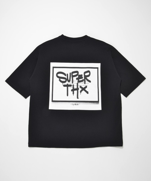 「SUPERTHANKS」 半袖Tシャツ S ホワイト メンズ_画像4