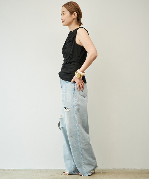 Johnbull（ジョンブル） ワイドパンツ ジーンズ デニム デニムパンツ