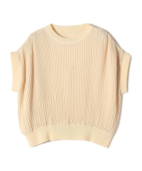 「SHIPS Colors」 半袖カットソー ONE SIZE ナチュラル レディース_画像3