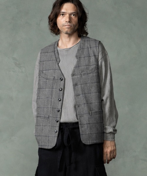 EGO TRIPPING（エゴトリッピング） ベスト ジレ mcg3859-FRENCH GILET
