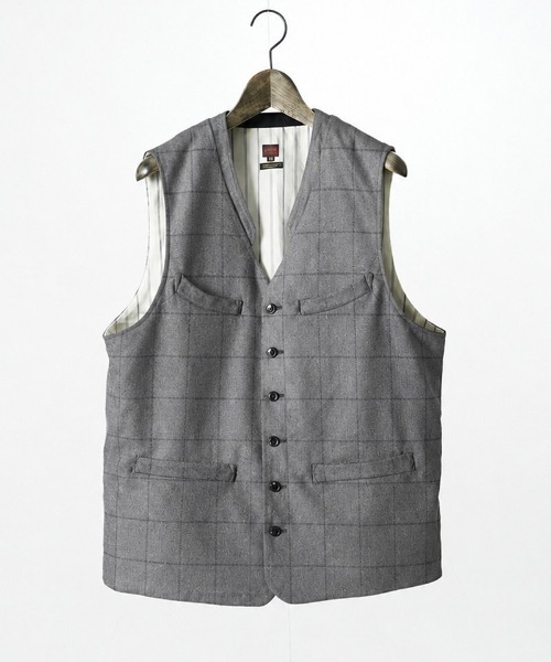 EGO TRIPPING（エゴトリッピング） ベスト ジレ mcg3859-FRENCH GILET