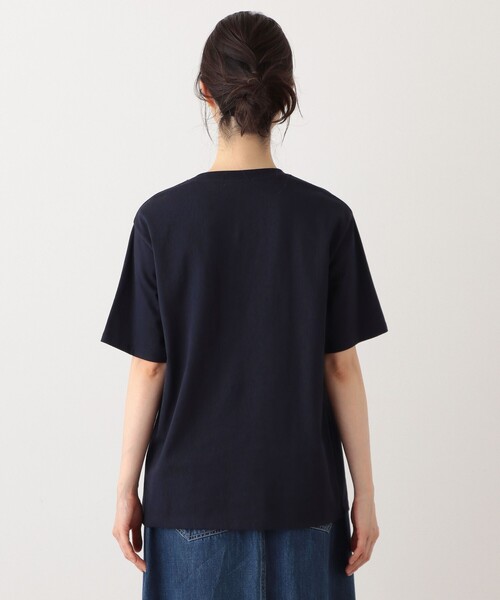 「Afternoon Tea」 半袖Tシャツ MEDIUM ネイビー レディース_画像3