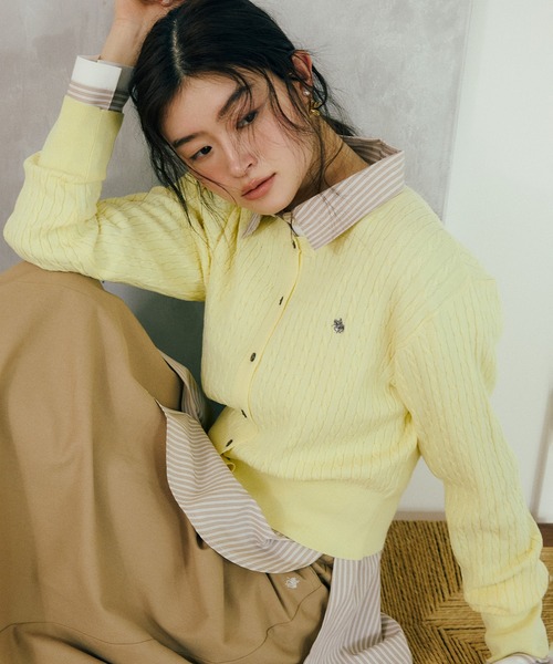 「POLO BCS」 ロングスカート S ベージュ レディース_画像5