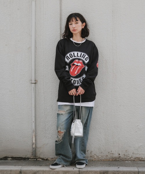 ROCK OFF トレーナー スウェット THE ROLLING STONES / ザ・ローリング