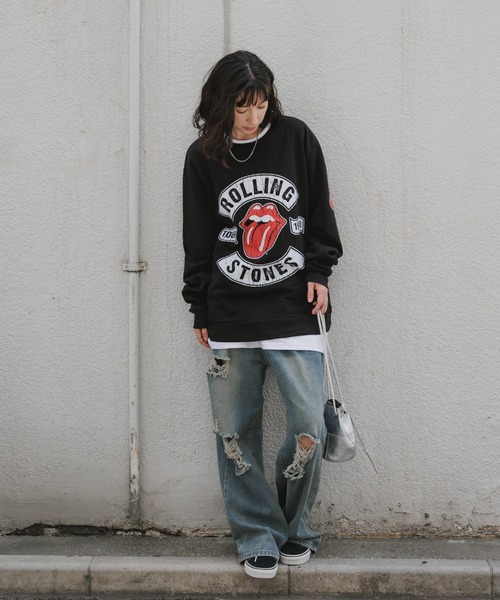 ROCK OFF トレーナー スウェット THE ROLLING STONES / ザ・ローリング