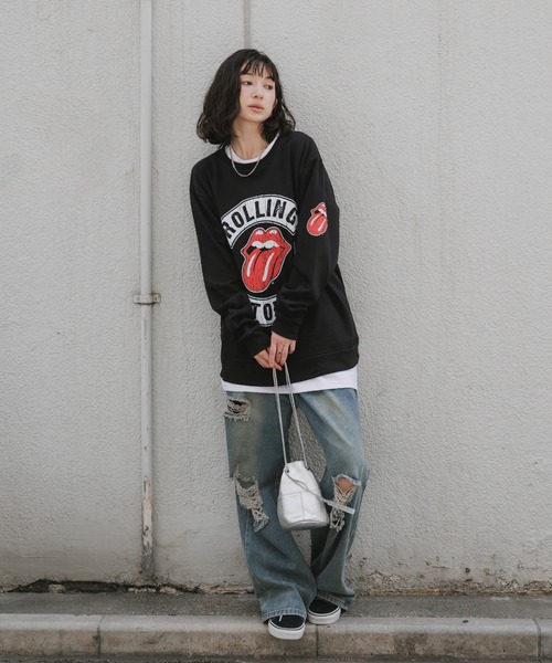 ROCK OFF トレーナー スウェット THE ROLLING STONES / ザ・ローリング