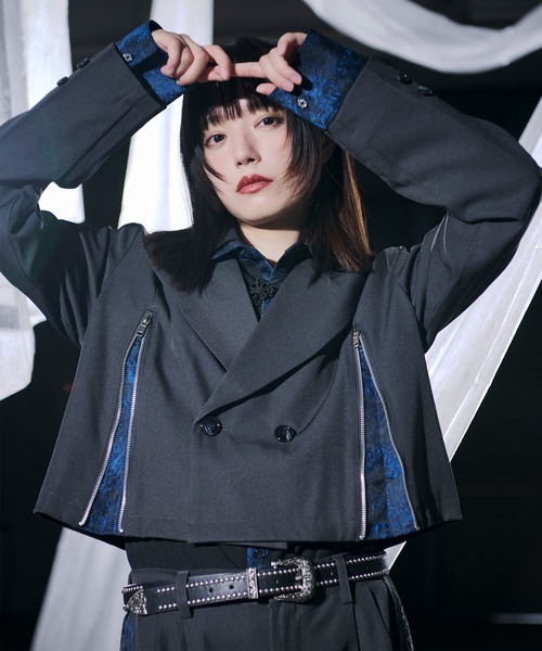 Ellno Loset（エルノロゼット） ジャケット テーラードジャケット 2way