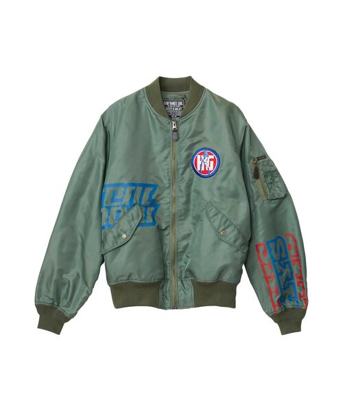 HYSTERIC GLAMOUR MA-1ジャケット HYSTERIC GLAMOUR（ヒステリックグラマー） ma1 ma-1 HYS SPEED MA-1