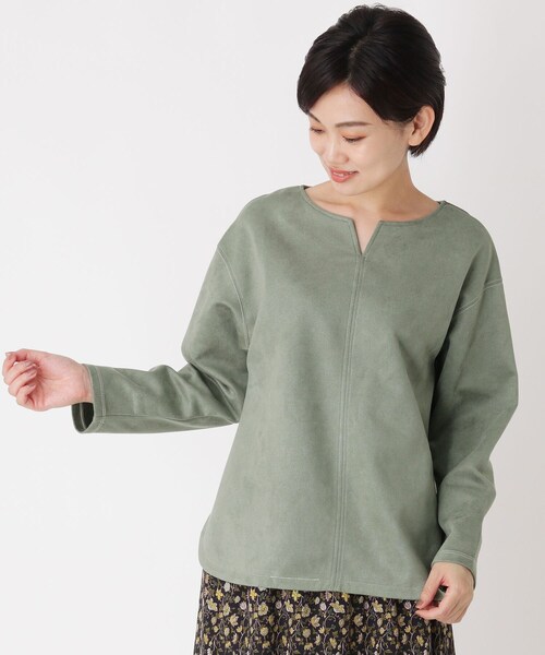 好評超特価 tシャツ Tシャツ マシュマロスエード調ブラウス ZOZOTOWN PayPayモール店 - 通販 - PayPayモール 在庫再入荷