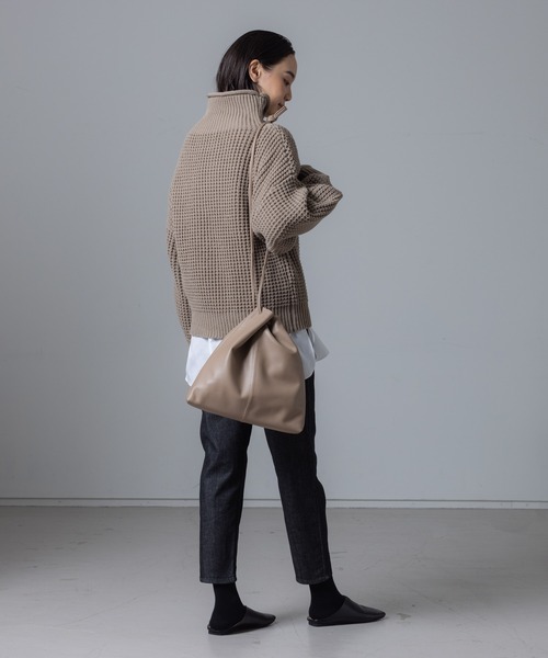 【グがブラッ】 トートバッグ バッグ THE CASE×collex 2WAYレザー巾着トートバッグ ZOZOTOWN PayPayモール店 - 通販 - PayPayモール ショルダー