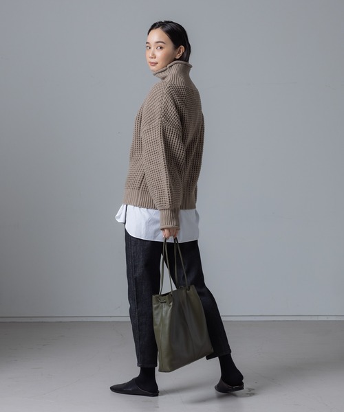 【グがブラッ】 トートバッグ バッグ THE CASE×collex 2WAYレザー巾着トートバッグ ZOZOTOWN PayPayモール店 - 通販 - PayPayモール ショルダー