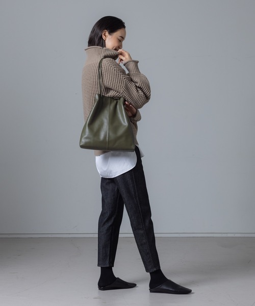 【グがブラッ】 トートバッグ バッグ THE CASE×collex 2WAYレザー巾着トートバッグ ZOZOTOWN PayPayモール店 - 通販 - PayPayモール ショルダー