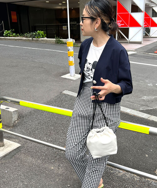【値下！新品タグ付き】NOLLEY'S ノーカラージャケット 黒 38(M) NOLLEY'S ジャケット ノーカラージャケット 「セットアップ対応