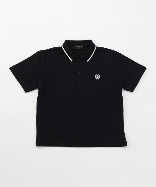 COMME CA ISM（コムサイズム） ポロシャツ ベーシック 鹿の子