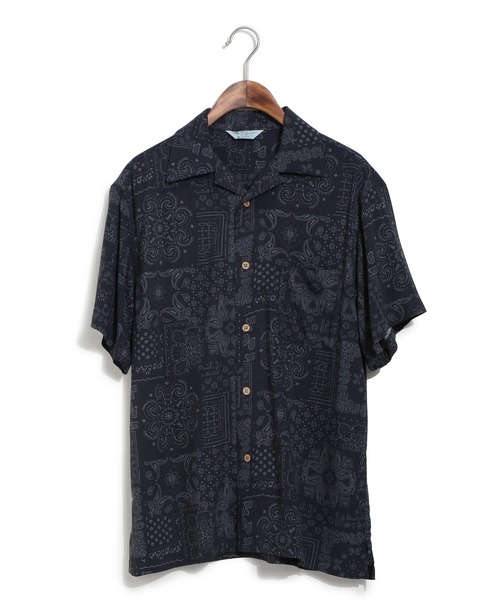 ☆Newera☆ UH コラボ アロハ 半袖Tシャツ 全3色 PAIKAJI アロハシャツ】メンズ半袖アロハシャツ(レギュラー