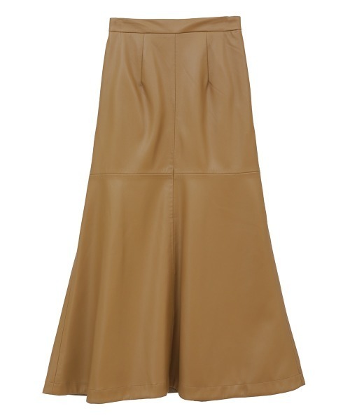 CLANE スカート CLANE/クラネ/VEGAN LEATHER LONG SKIRT