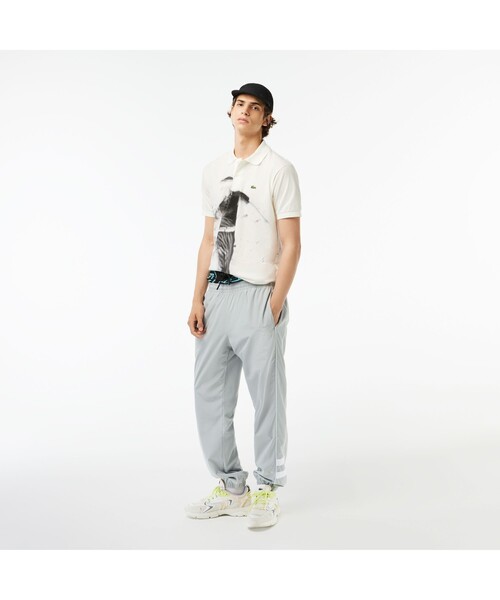 ラコステ ルネ・ラコステ フォトプリントポロシャツ サイズ5 LACOSTE（ラコステ） ポロシャツ ルネ・ラコステ フォトプリント