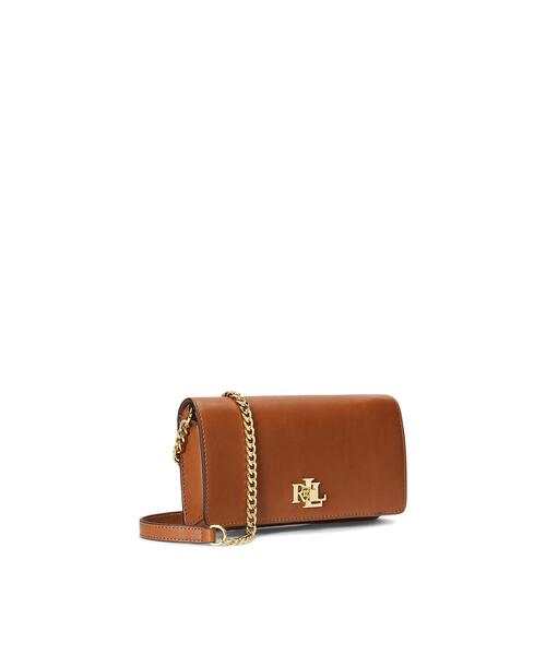 【LAUREN RALPH LAUREN】Turn Lock レザー クロスボディ バッグ Lauren Ralph Lauren Embossed Crossbody Turn-Lock Tech Case