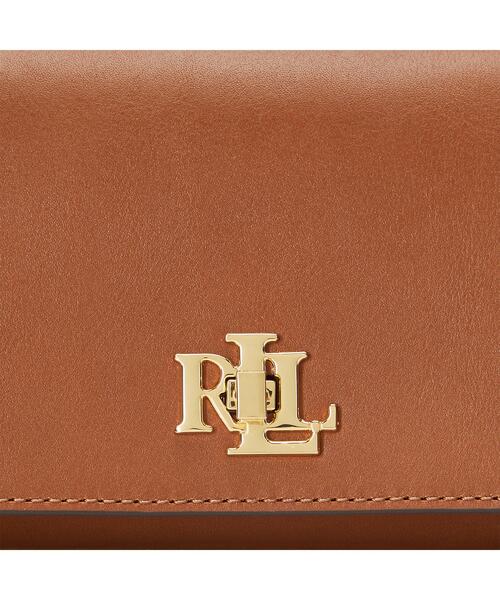 最終☆LaurenRalph Lauren☆ クロスボディ テックケース レザー クロスボディ テック ケース （ショルダーバッグ