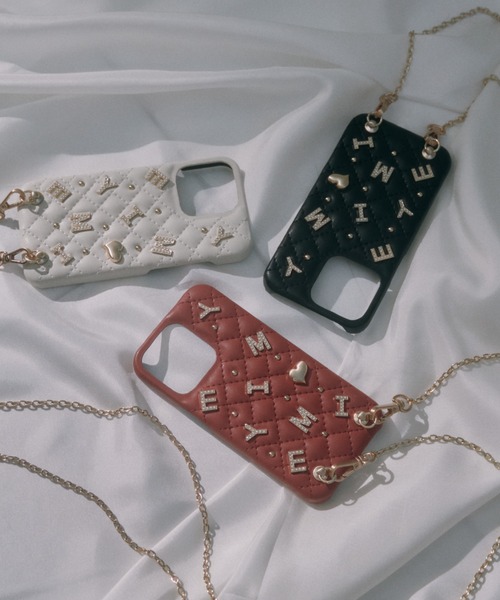 eimy istoire スマホケース Silky Pearl EIMY iPhoneケース15PRO