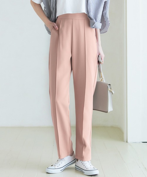 パンツ センタープレステーパードパンツ レディース : ZOZOTOWN