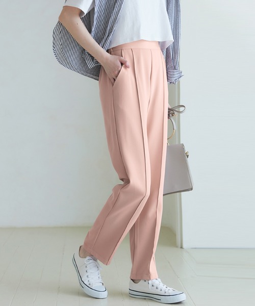 パンツ センタープレステーパードパンツ レディース : ZOZOTOWN Yahoo