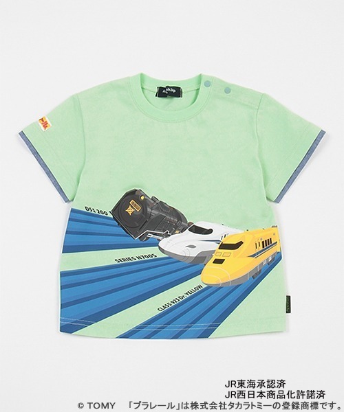 tシャツ Tシャツ 「プラレール」3車種半袖Tシャツ キッズ : 81342587  