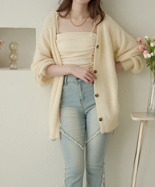 Ambre Neige キャミソール multi way drawstring camisole