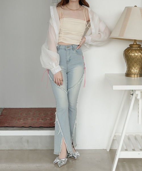 andmary  キャミソール Everyday lace camisole
