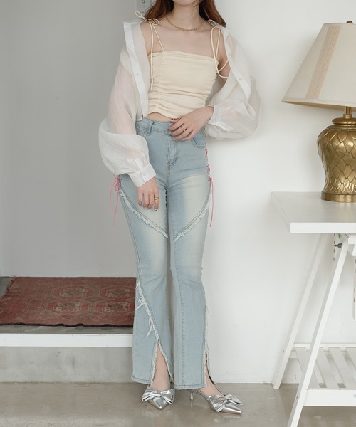 美品♡IENA CURRENTAGE レーシーポロ 美品♡IENA CURRENTAGE レーシーポロ 三越伊勢丹 | REPOSSI