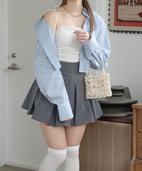 Ambre Neige キャミソール multi way drawstring camisole