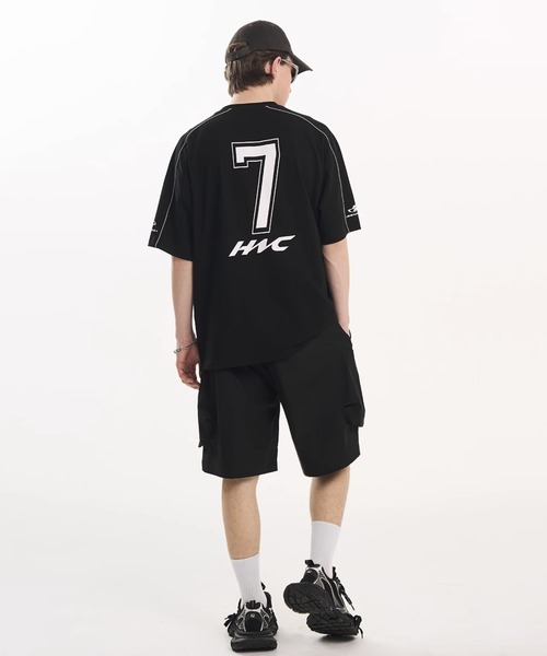 史上一番安い AND HARSH CRUEL クルーネック半袖ゲームシャツ tシャツ ウェア