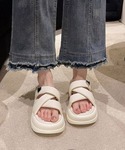 厚底 サンダル ミュール 厚底 ミュールサンダ...の詳細画像5