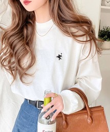 Beno tシャツ マイクロスムース セミハイネック モックネック