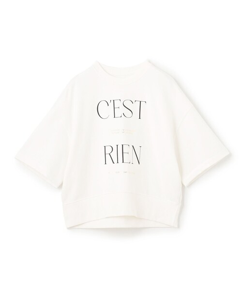 UNFILO tシャツ 「吸水速乾/UVケア」ハーフスリーブ ロゴSWEAT