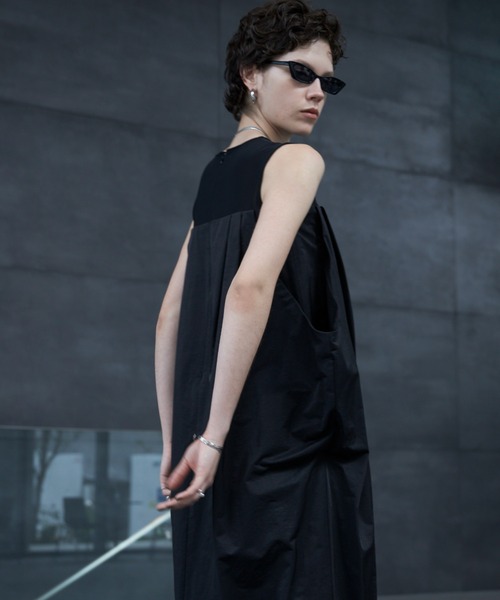 ワンピース COCOON TAFTA DRESS/コクーンタフタドレス レディース  