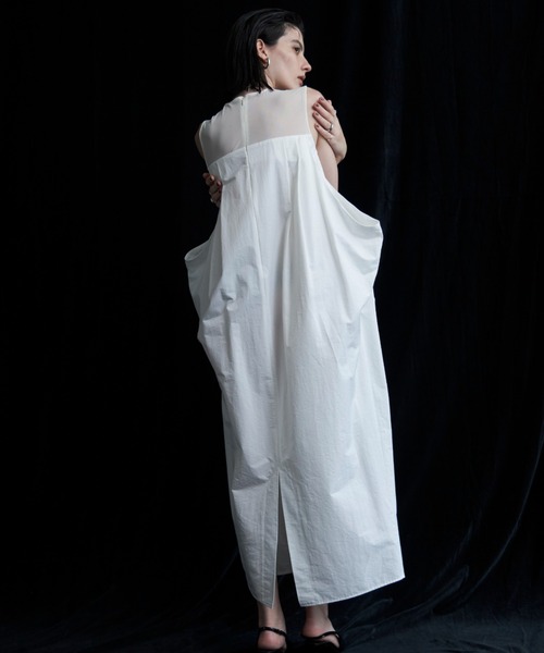 ワンピース COCOON TAFTA DRESS/コクーンタフタドレス レディース  