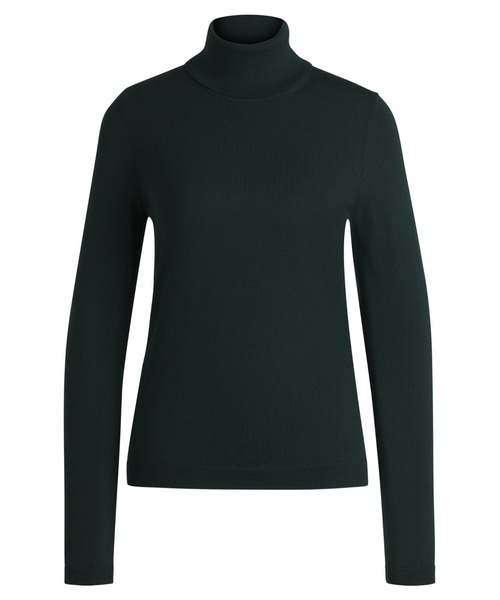 BOSS（HUGO BOSS） ニット ロゴディテール バージンウール ロール 