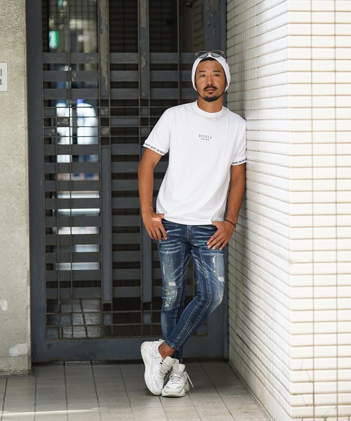 【関送込】AMIRI ジャズ ウルフ クルーネック Tシャツ 関送込】AMIRI ジャズ ウルフ クルーネック ホワイトTシャツ