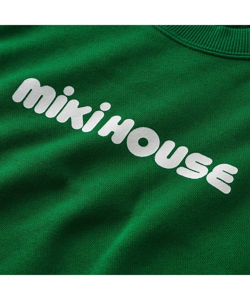 ミキハウス　限定トレーナー MIKI HOUSE トレーナー スウェット 「WEB限定」バックロゴ