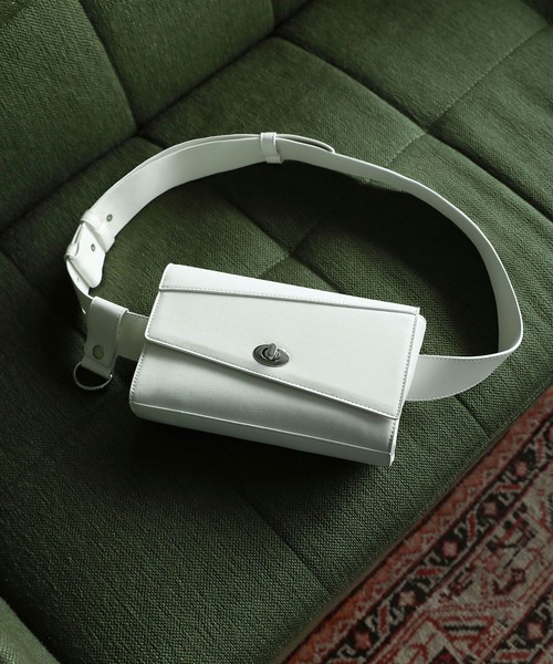 Bleme ウエストポーチ 2WAY ベルテッド ボディバッグ メンズ